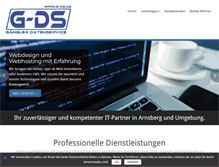 Tablet Screenshot of g-ds.de